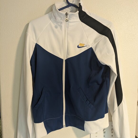 Nike Track Jacket Two-Tone Women's Size XL Excellent Condition - Picture 1 of 10
